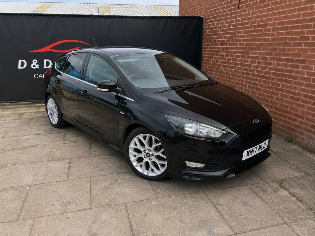 Ford Focus St-line 1.0 Ecoboost Full Service History New Black