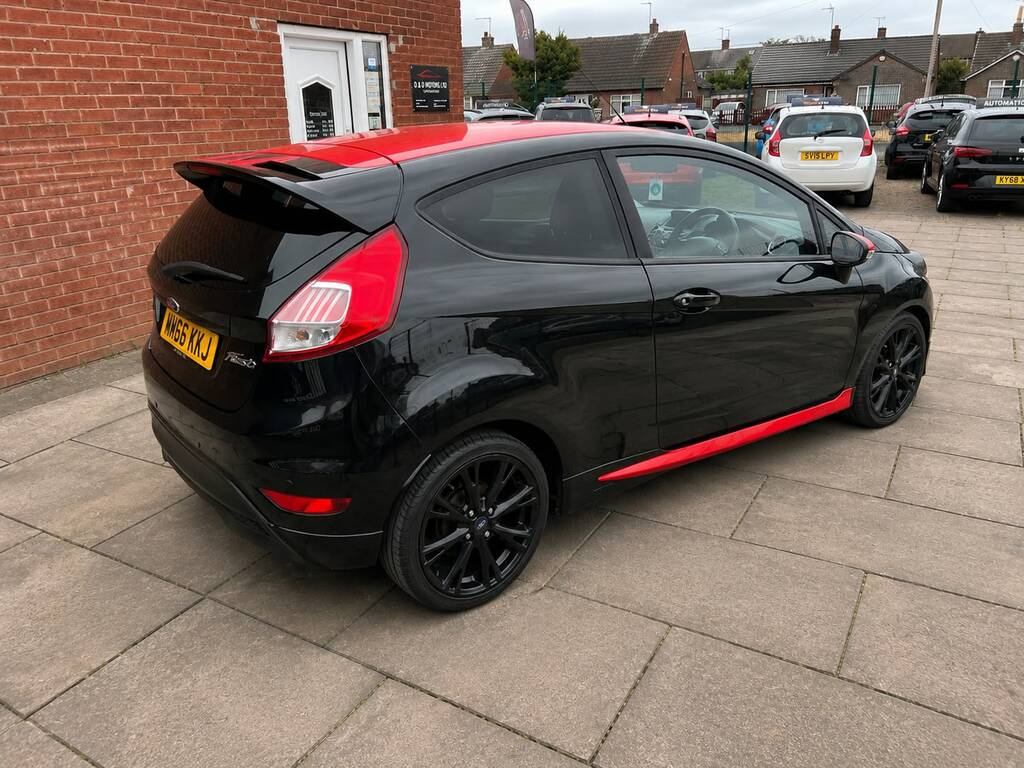 Ford Fiesta Zetec S Black Edition 1.0 Ecoboost 140 Bhp New T MM66KKJ Black #3