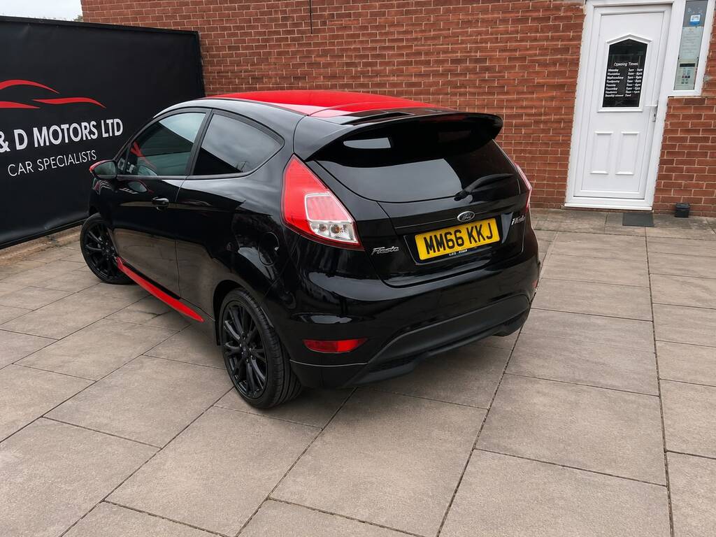 Ford Fiesta Zetec S Black Edition 1.0 Ecoboost 140 Bhp New T MM66KKJ Black #2