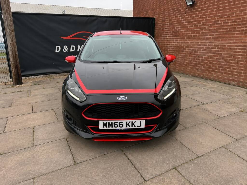 Ford Fiesta Zetec S Black Edition 1.0 Ecoboost 140 Bhp New T MM66KKJ Black #6
