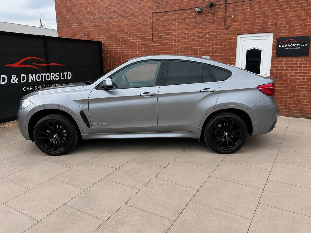 BMW X6 Xdrive30d M Sport Black #7