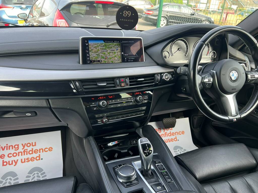 BMW X6 Xdrive30d M Sport Black #10