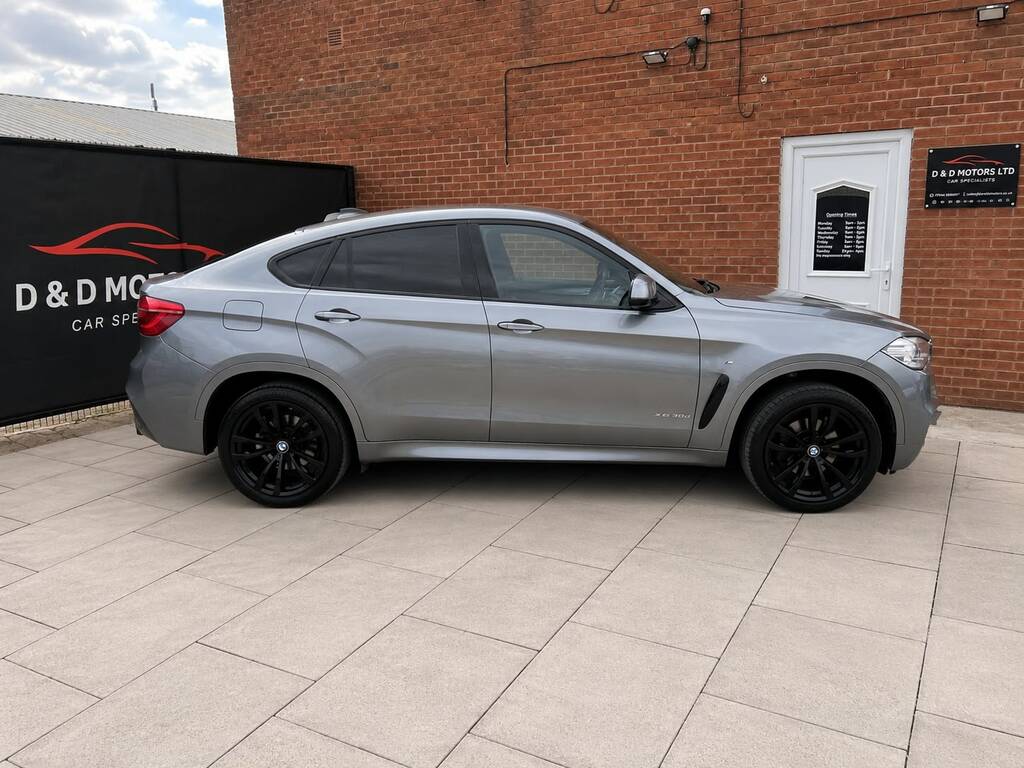 BMW X6 Xdrive30d M Sport Black #8
