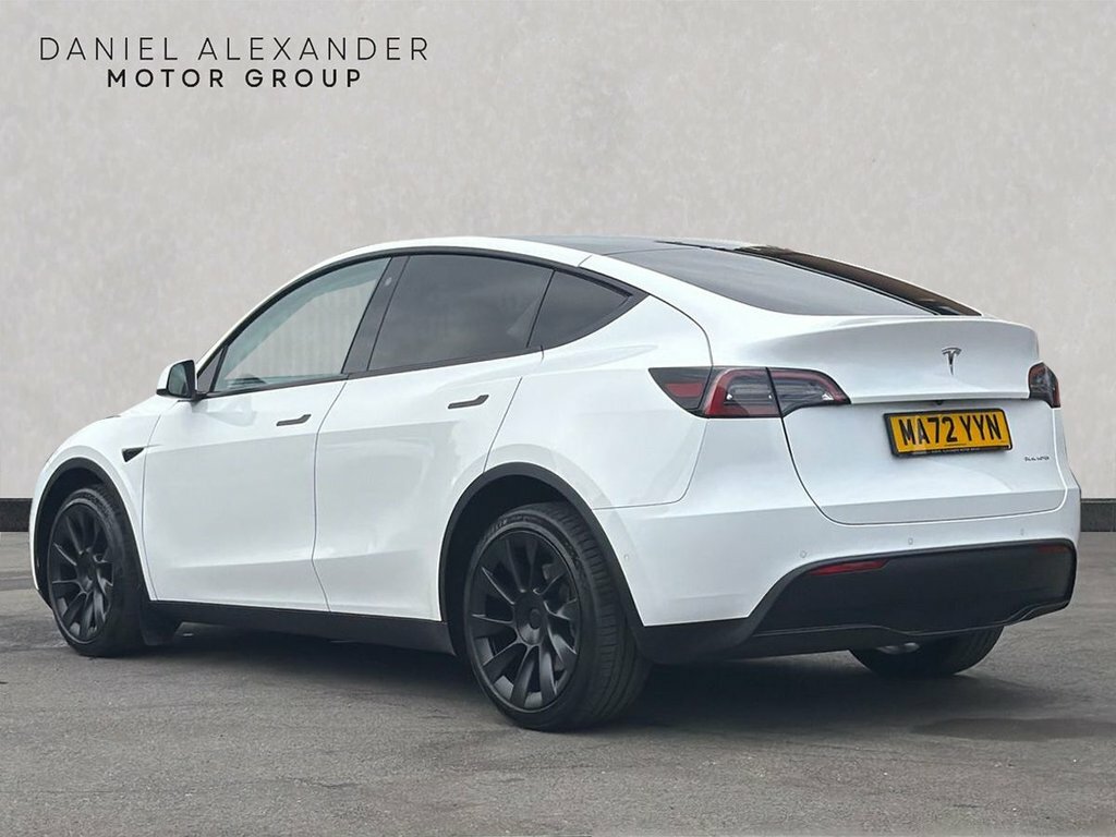 Tesla Model Y Suv White #2