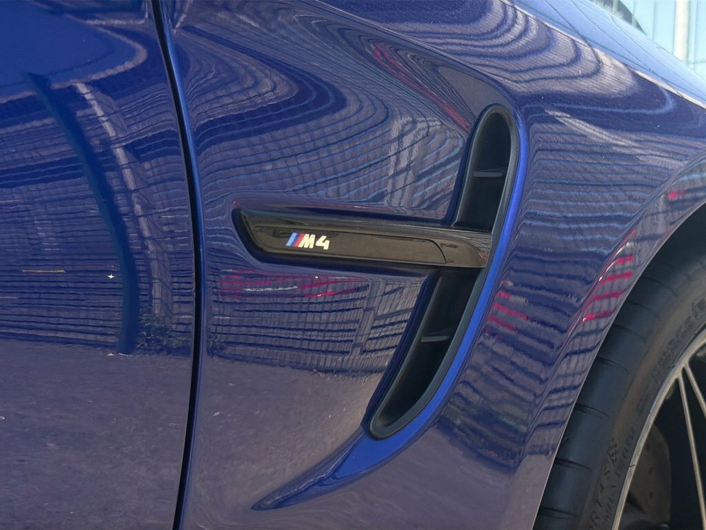 BMW M4 2020 3.0 Biturbo Gpf Competition Convertible P Blue #17