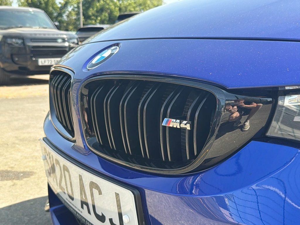 BMW M4 2020 3.0 Biturbo Gpf Competition Convertible P Blue #25