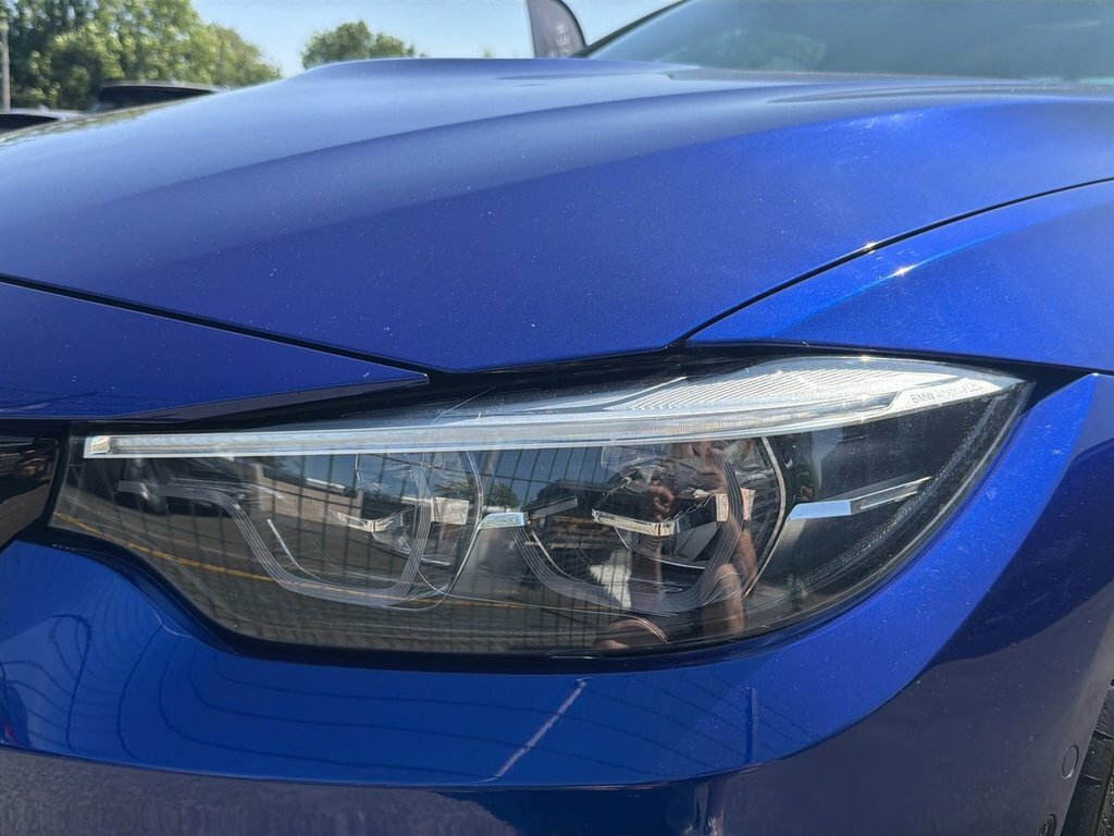 BMW M4 2020 3.0 Biturbo Gpf Competition Convertible P Blue #23