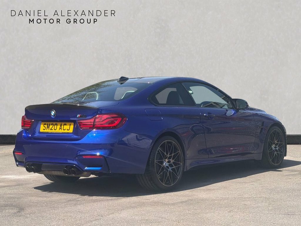 BMW M4 2020 3.0 Biturbo Gpf Competition Convertible P Blue #11