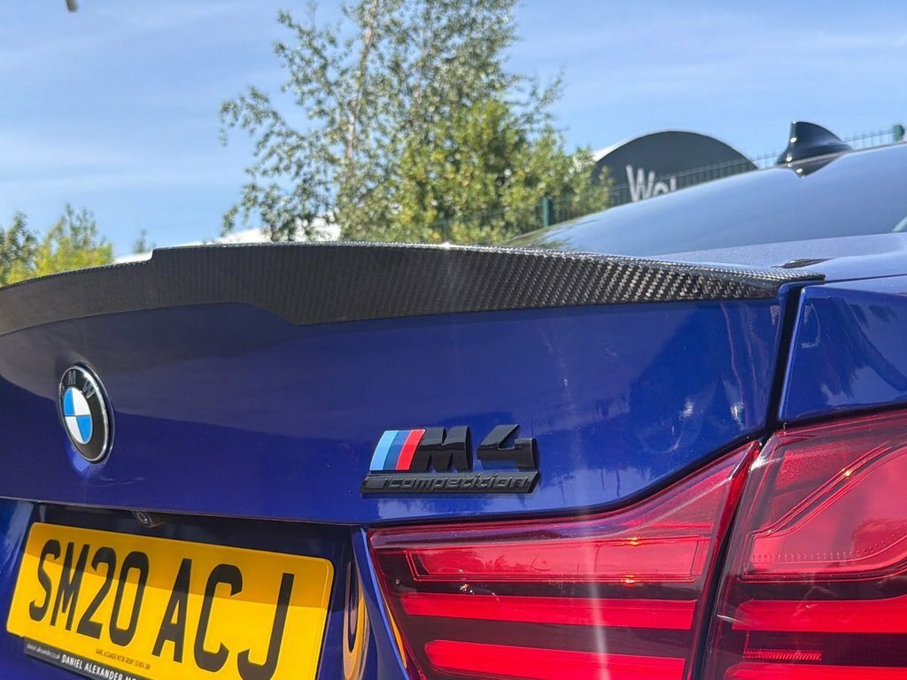 BMW M4 2020 3.0 Biturbo Gpf Competition Convertible P Blue #14