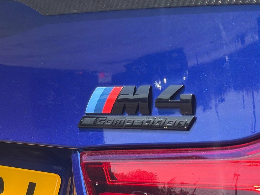 BMW M4 2020 3.0 Biturbo Gpf Competition Convertible P Blue #15