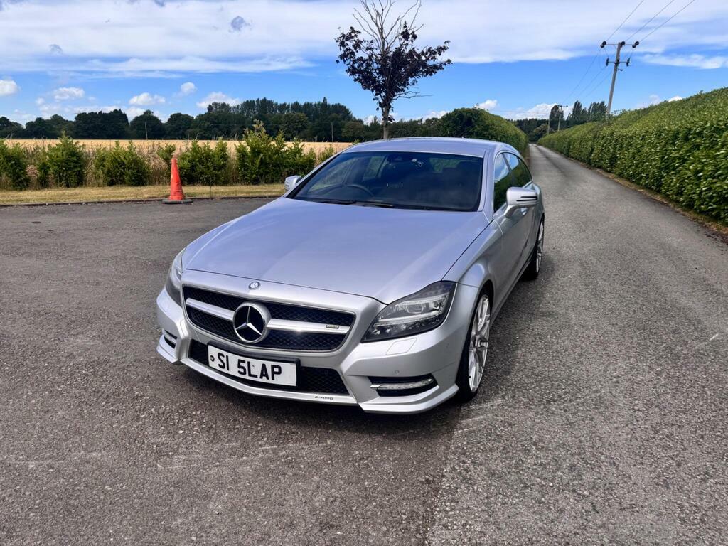 Mercedes-Benz CLS 3.0 Cls350 Cdi V6 Amg Sport Shooting Brake G-troni Silver #6