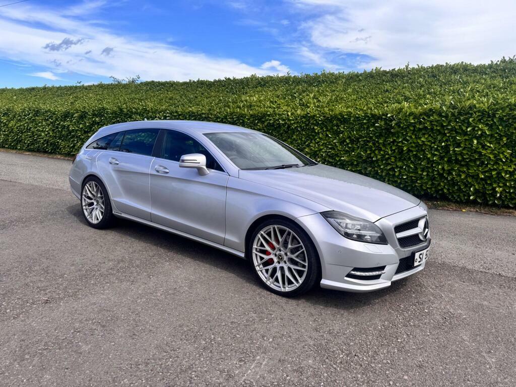Mercedes-Benz CLS 3.0 Cls350 Cdi V6 Amg Sport Shooting Brake G-troni Silver