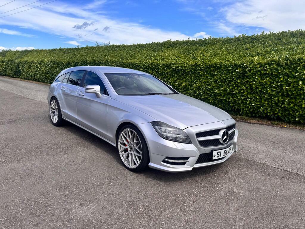 Mercedes-Benz CLS 3.0 Cls350 Cdi V6 Amg Sport Shooting Brake G-troni Silver #2