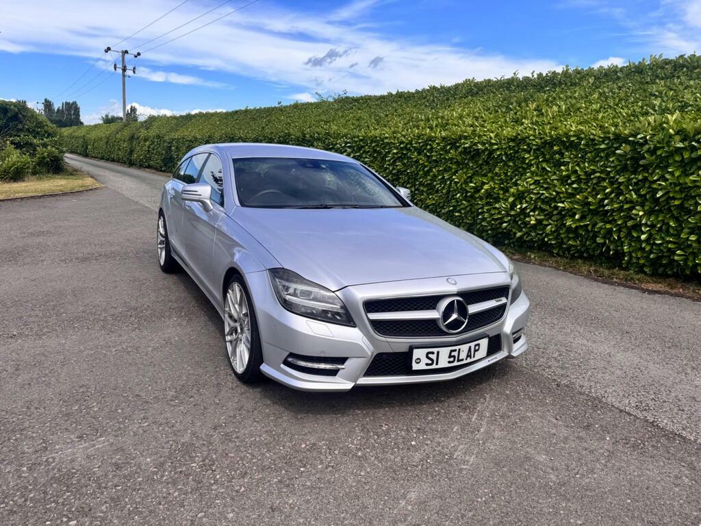Mercedes-Benz CLS 3.0 Cls350 Cdi V6 Amg Sport Shooting Brake G-troni Silver #3