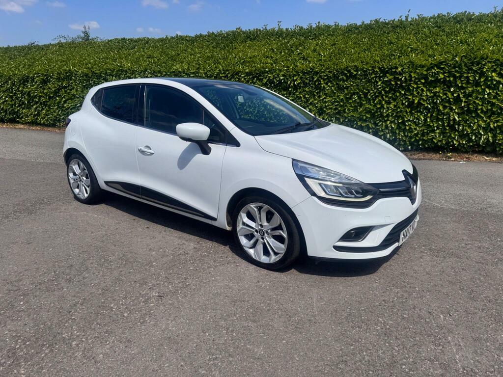 Renault Clio 0.9 Tce Dynamique S Nav Euro 6 S S White