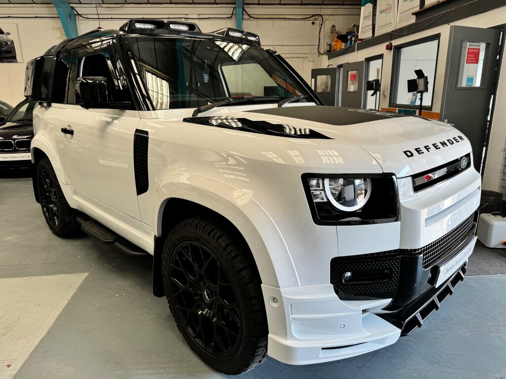Land Rover Defender 90 3.0 D200 Mhev Hard Top Suv 4Wd Swb White