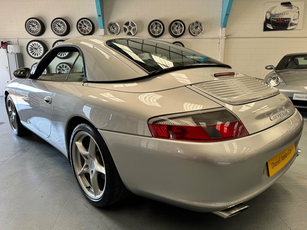 Porsche 911 3.6 996 Carrera 4 Cabriolet Awd Silver #2