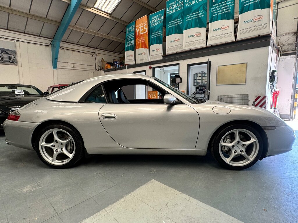 Porsche 911 3.6 996 Carrera 4 Cabriolet Awd Silver #5