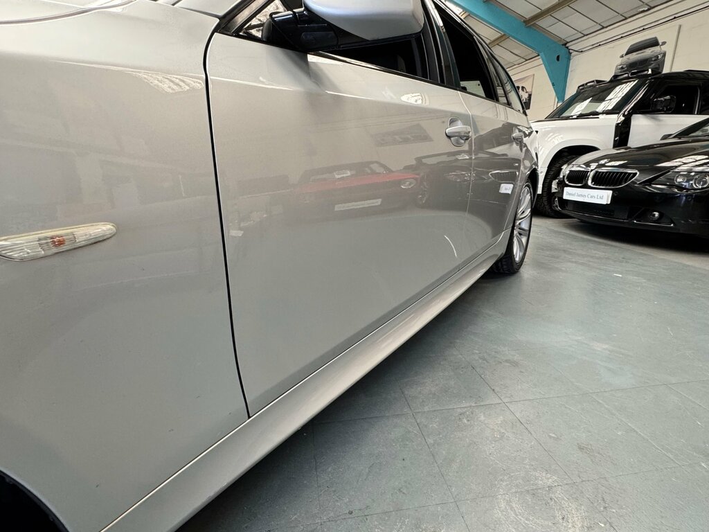 BMW 5 Series Saloon 3.0 530I M Sport Steptronic Euro 4 200 Grey #9