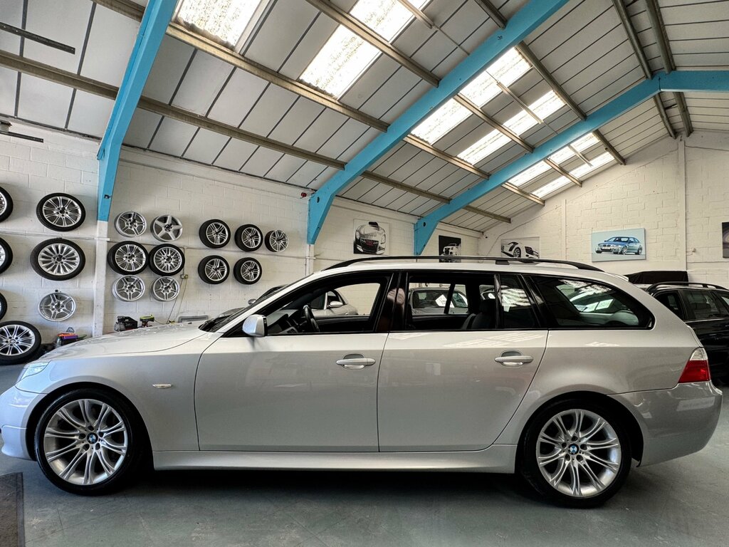 BMW 5 Series Saloon 3.0 530I M Sport Steptronic Euro 4 200 Grey #6