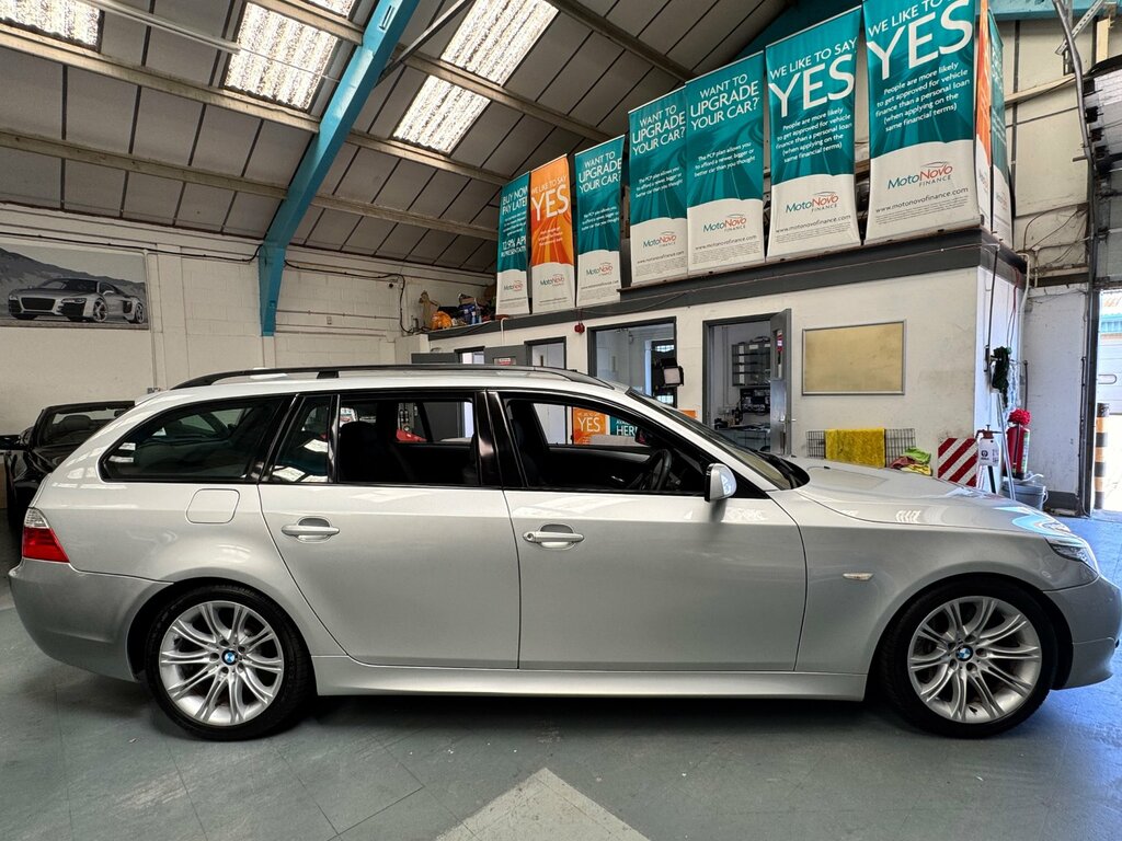 BMW 5 Series Saloon 3.0 530I M Sport Steptronic Euro 4 200 Grey #7