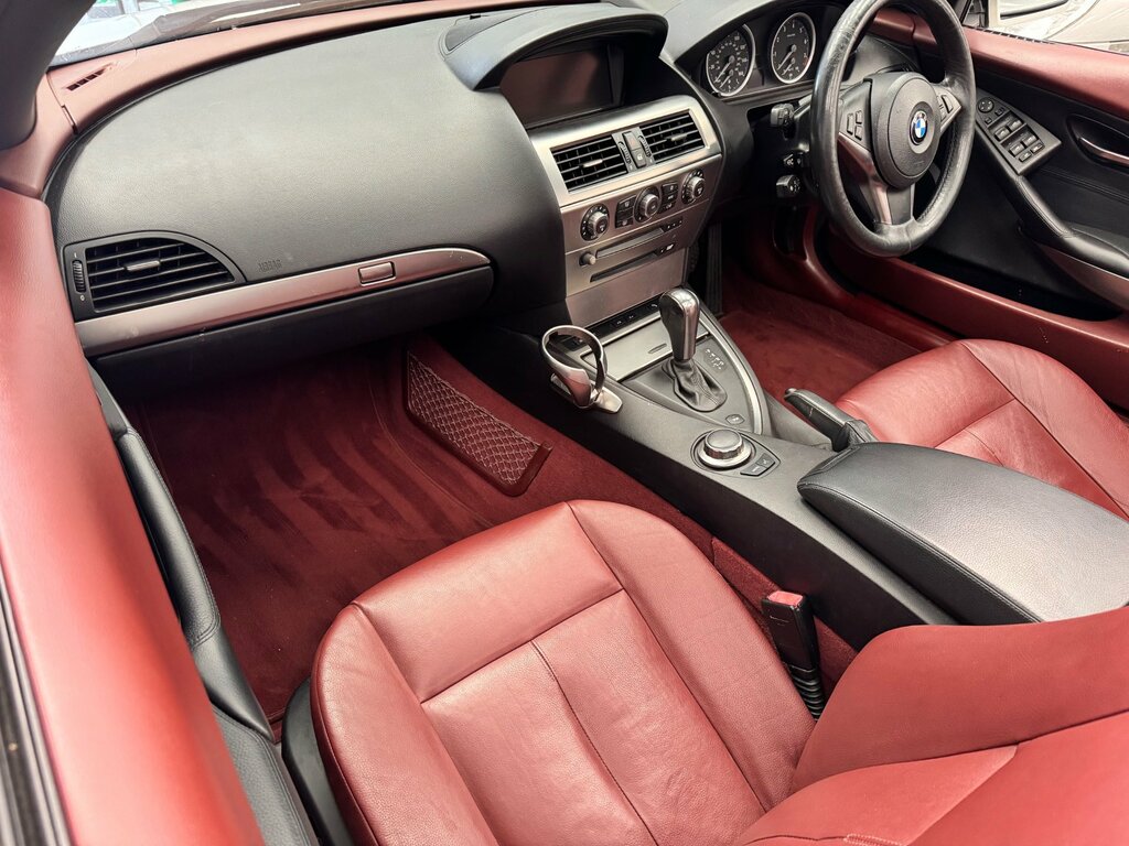 BMW 6 Series 3.0 630I Sport Convertible Euro 4 Silver #14