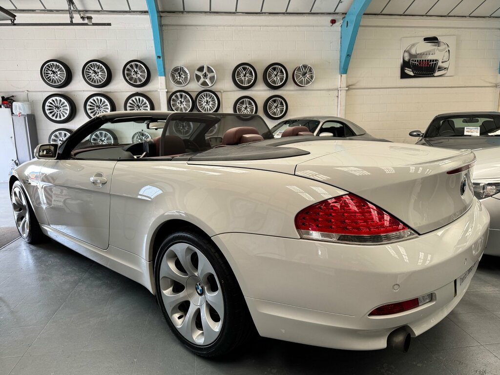 BMW 6 Series 3.0 630I Convertible Euro 4 258 P White #2