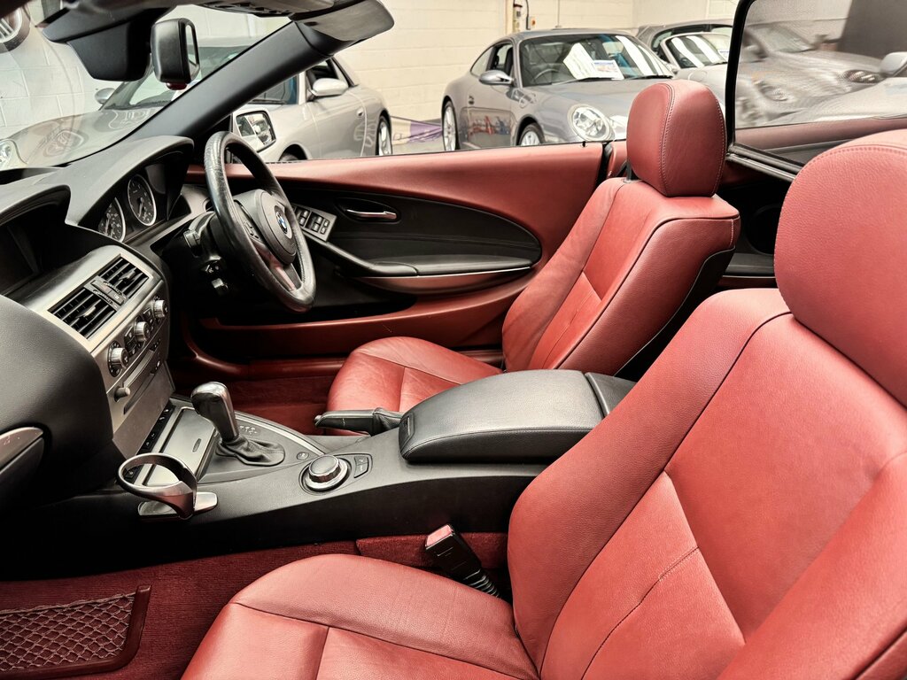 BMW 6 Series 3.0 630I Sport Convertible Euro 4 Silver #15