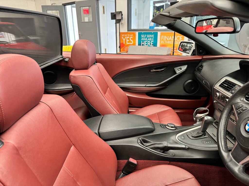BMW 6 Series 3.0 630I Sport Convertible Euro 4 Silver #8