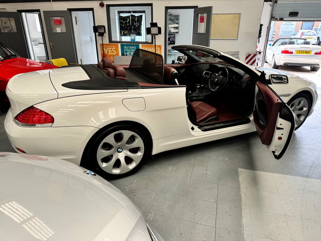 BMW 6 Series 3.0 630I Sport Convertible Euro 4 Silver #26