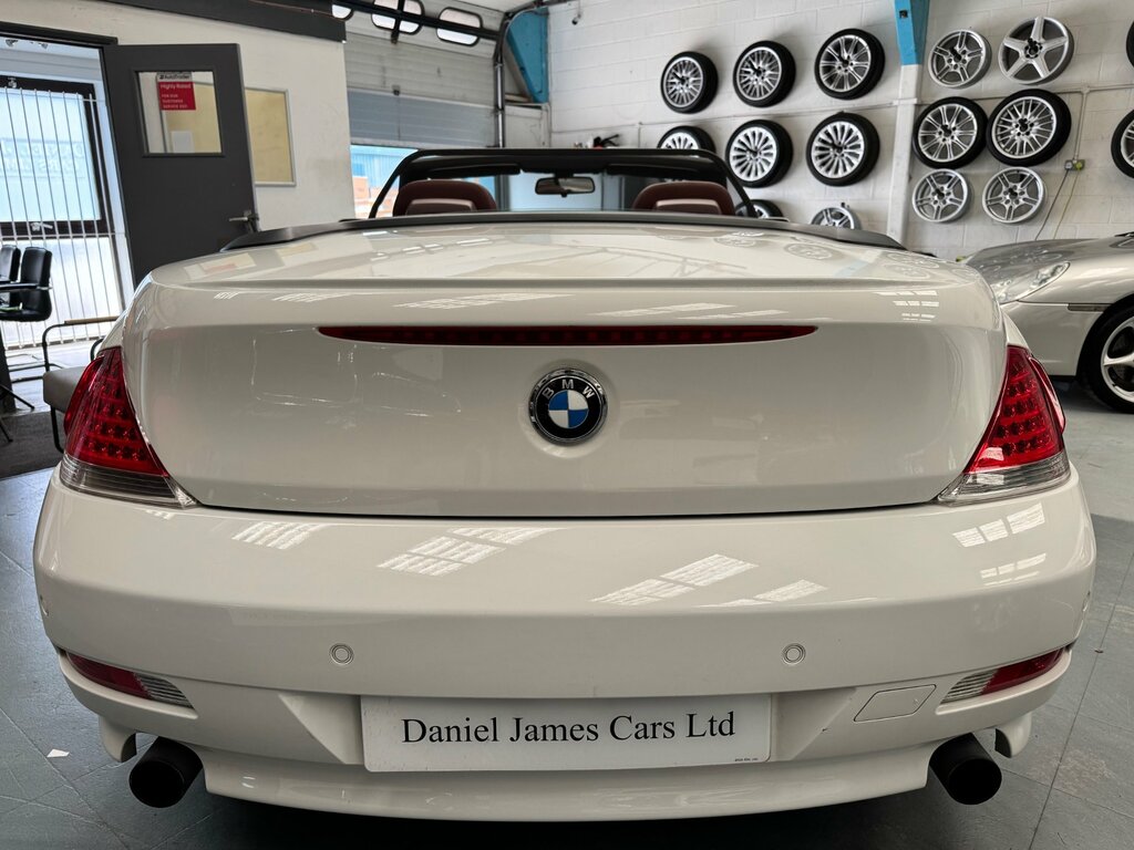 BMW 6 Series 3.0 630I Convertible Euro 4 258 P White #4