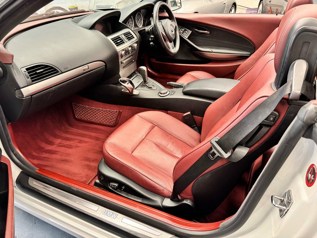 BMW 6 Series 3.0 630I Sport Convertible Euro 4 Silver #13