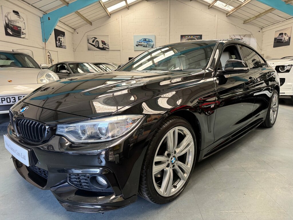 BMW 4 Series Gran Coupe 3.0 430D M Sport Hatchback Xdrive Black #2
