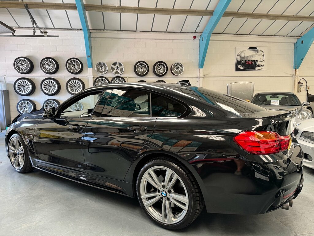 BMW 4 Series Gran Coupe 3.0 430D M Sport Hatchback Xdrive Black #4