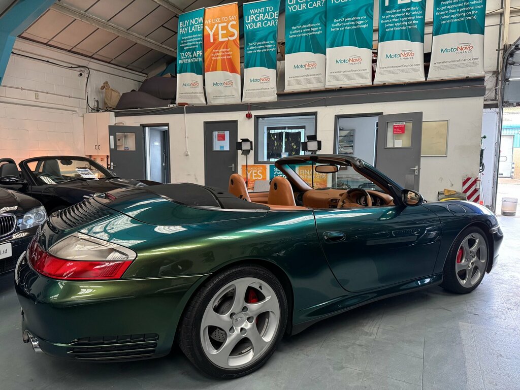Porsche 911 3.6 996 Carrera 4S Cabriolet Tiptronic Blue #2
