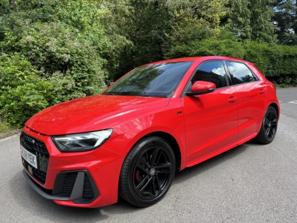 Audi A1 Hatchback MC68YEK Red #5