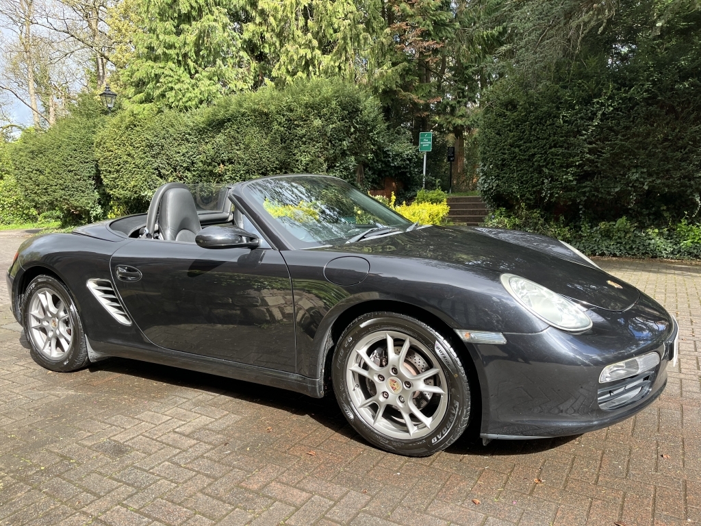 Porsche Boxster Convertible Black #3
