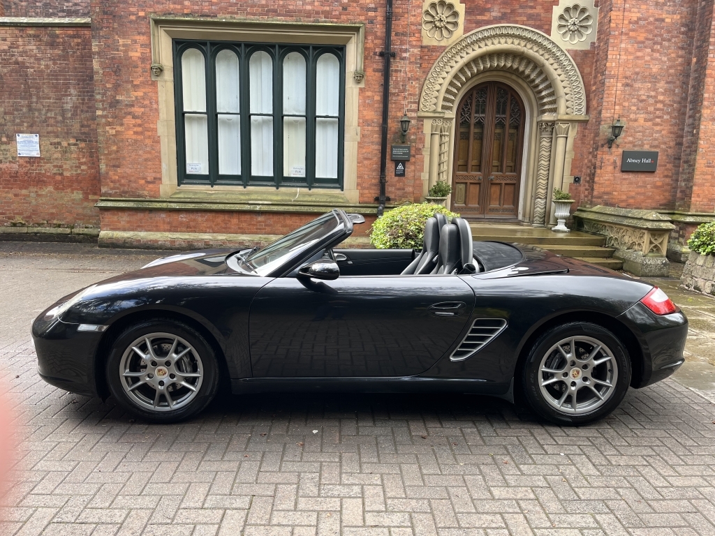 Porsche Boxster Convertible Black #4