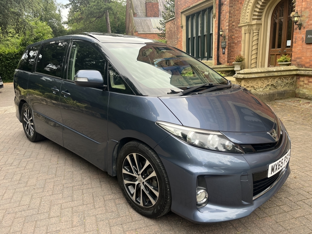 Toyota Estima Mpv Blue #2