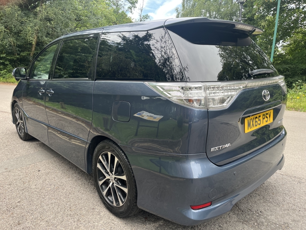 Toyota Estima Mpv Blue #5