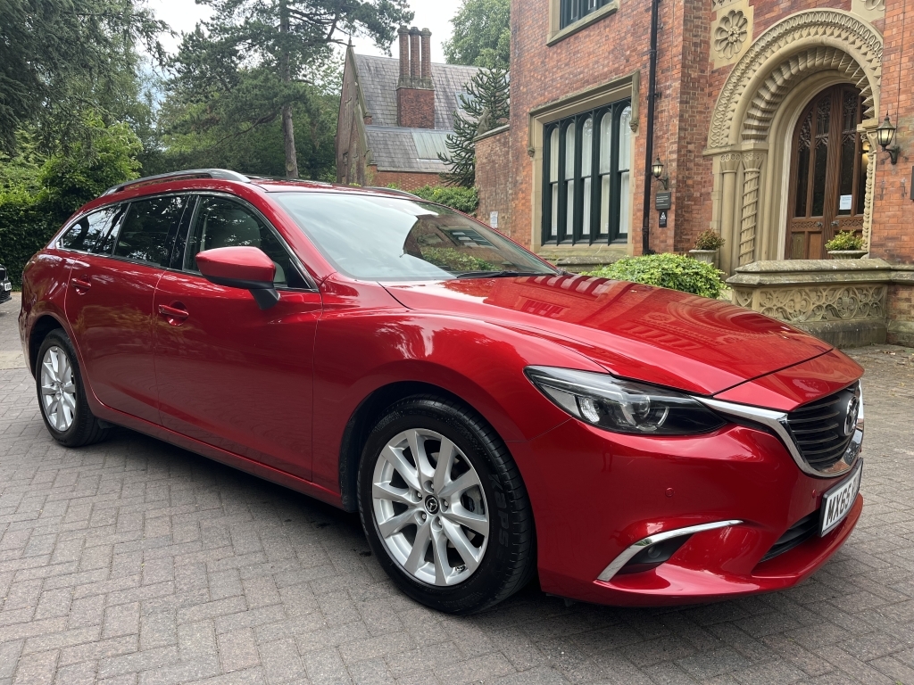 Mazda 6 Estate Red #6