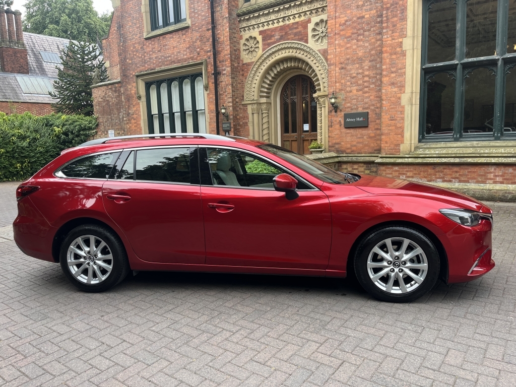 Mazda 6 Estate Red #5