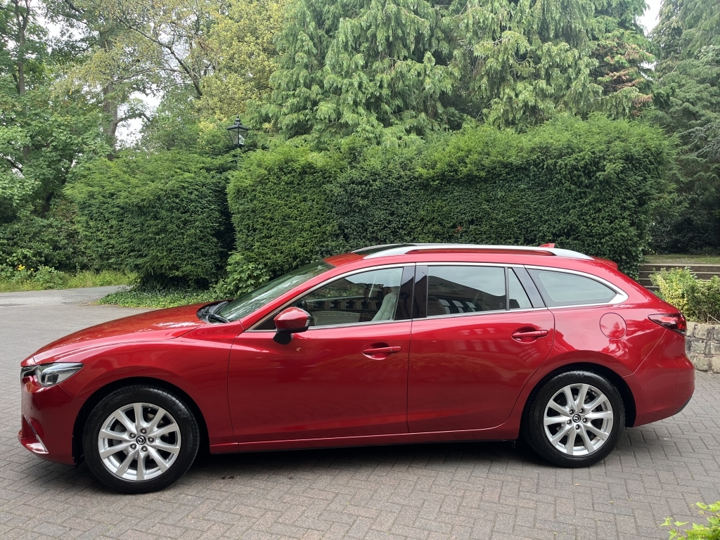Mazda 6 Estate Red #4