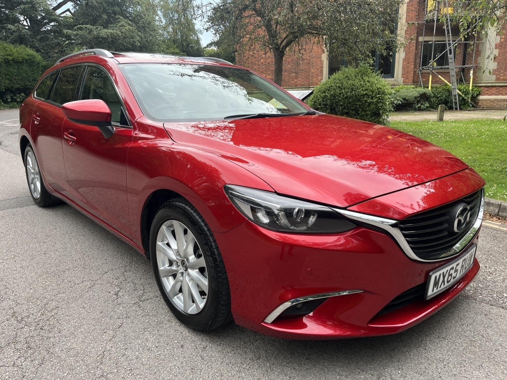 Mazda 6 Estate Red