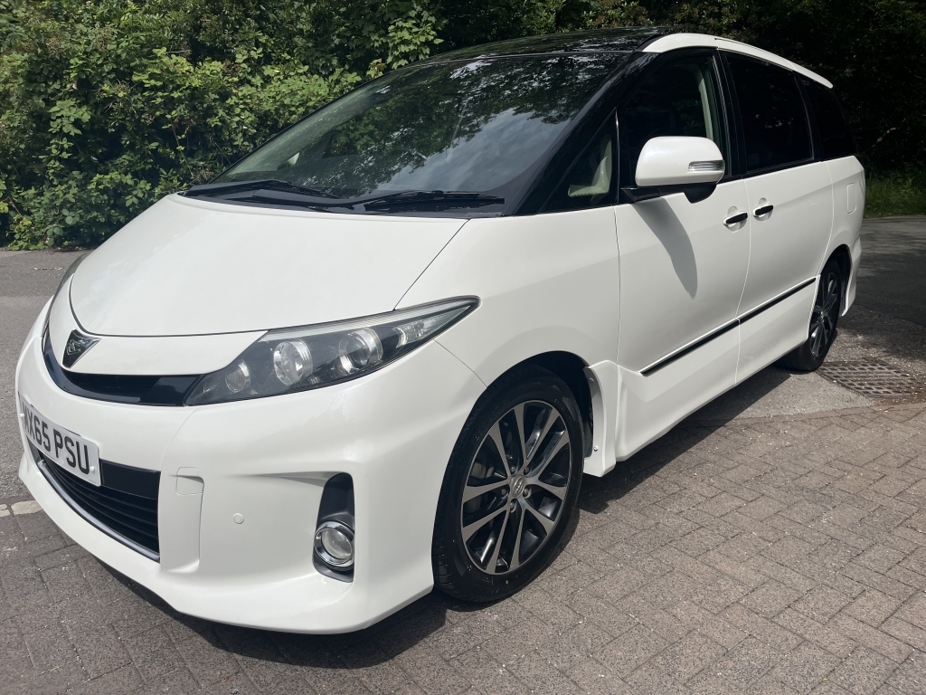 Toyota Estima Mpv 2.4 Hybrid Euro 6 201616 White #20