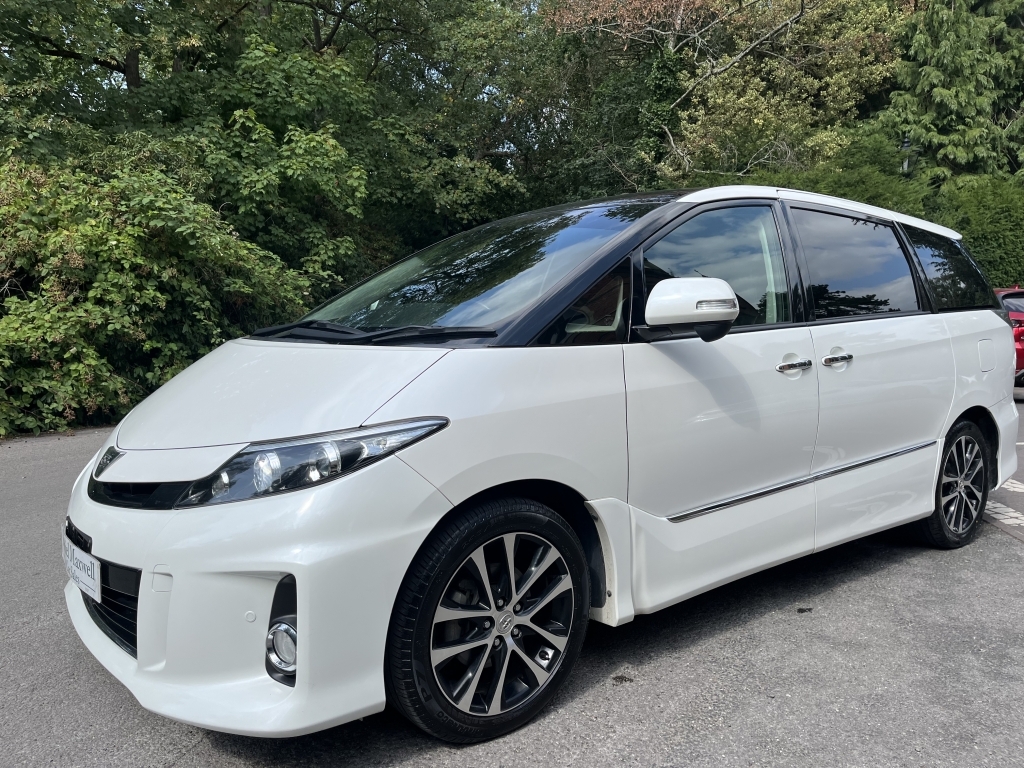 Toyota Estima Mpv White #6