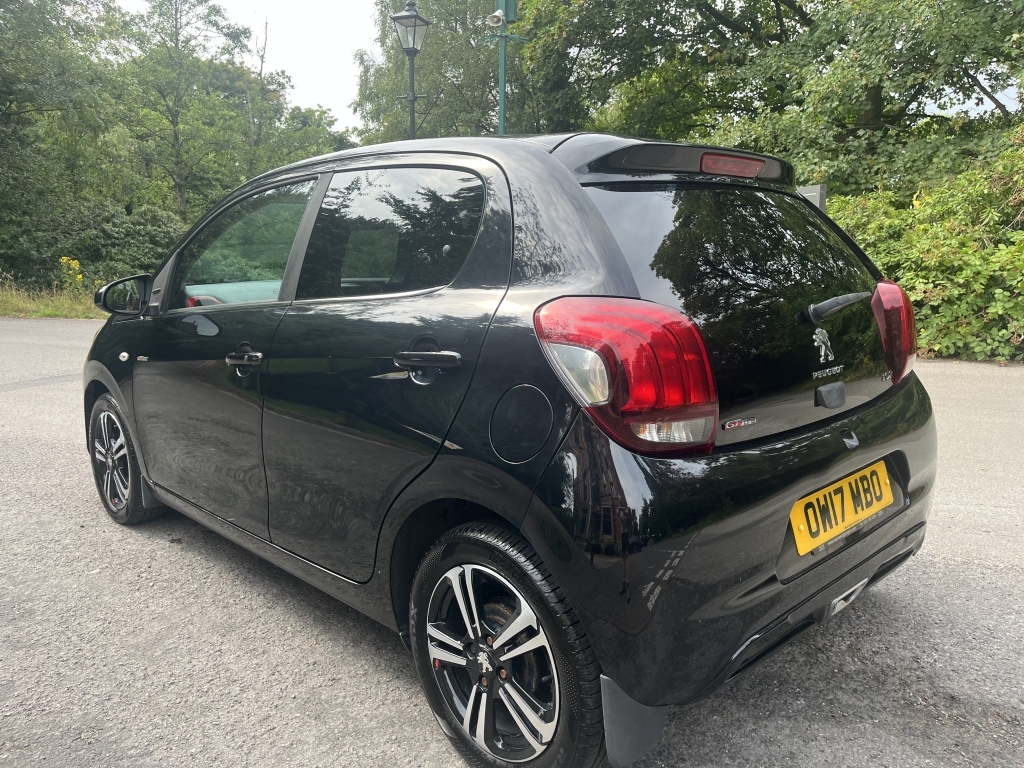 Peugeot 108 Hatchback Black #5