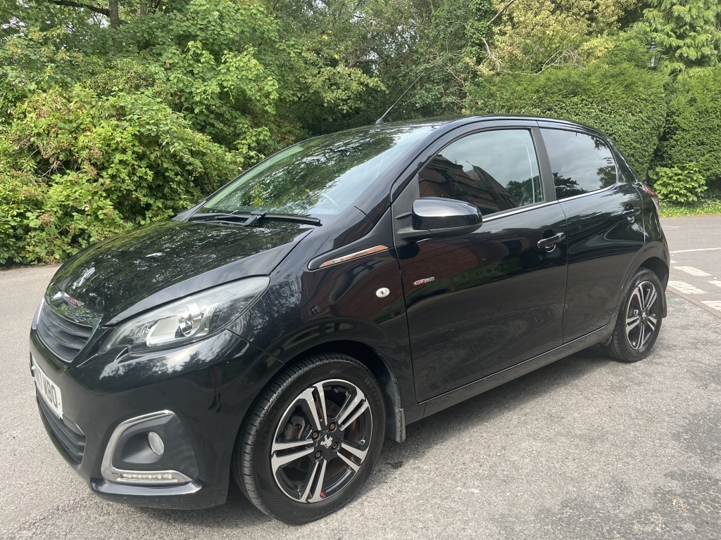 Peugeot 108 Hatchback Black #2
