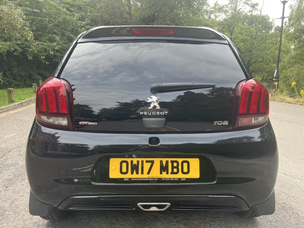 Peugeot 108 Hatchback Black #6
