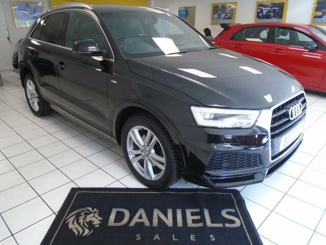 Audi Q3 2.0 Tdi S Line Edition Suv Euro Black
